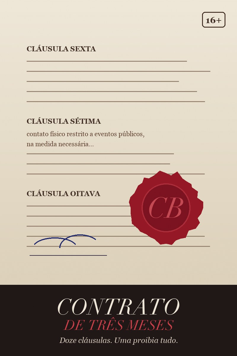 Capa de Contrato de Três Meses